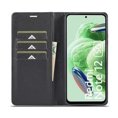 LC.IMEEKE Funda de cuero con tapa de textura...