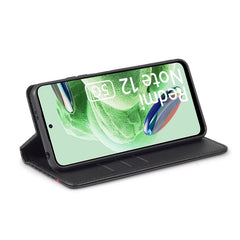 LC.IMEEKE Funda de cuero con tapa de textura...