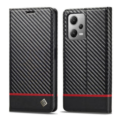LC.IMEEKE Funda de cuero con tapa de textura...