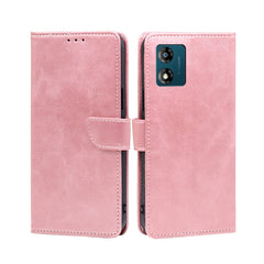 Estuche para teléfono de cuero con tapa y he...