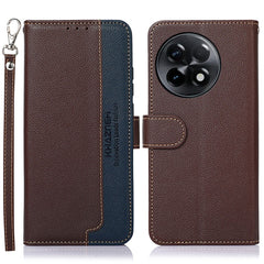 KHAZNEH Estuche para teléfono RFID de cuero ...