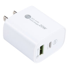 Cargador USB PD 20W USB-C/Tipo-C+QC 3.0