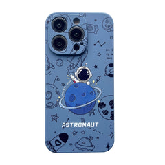 Estuche para teléfono con lado recto de sili...