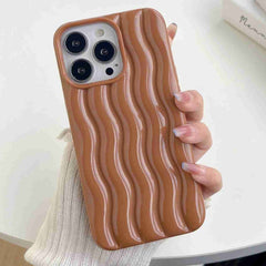 Estuche para teléfono con textura de onda de...