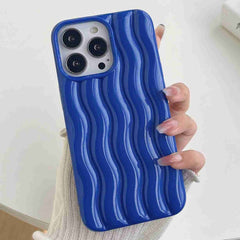Estuche para teléfono con textura de onda de...