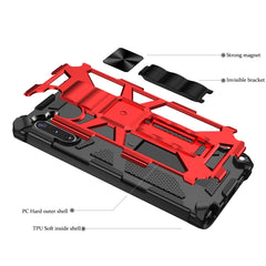 Funda protectora magnética de TPU + PC a pru...