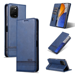 AZNS Funda de cuero con tapa magnética con t...