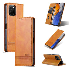 AZNS Funda de cuero con tapa magnética con t...