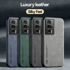 Lamba Skin Feel Estuche magnético de cuero p...