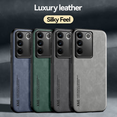 Lamba Skin Feel Estuche magnético de cuero p...