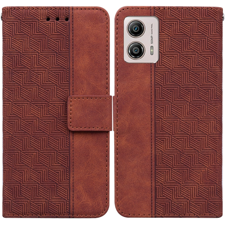 Estuche para teléfono de cuero con relieve g...