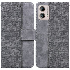 Estuche para teléfono de cuero con relieve g...