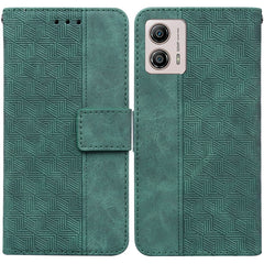 Estuche para teléfono de cuero con relieve g...