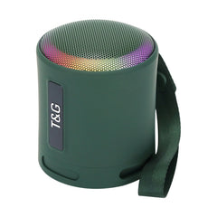 Altavoz Bluetooth portátil con luz LED T&G TG373