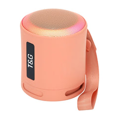 Altavoz Bluetooth portátil con luz LED T&G TG373