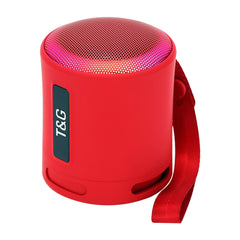 Altavoz Bluetooth portátil con luz LED T&G TG373