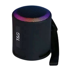 Altavoz Bluetooth portátil con luz LED T&G TG373