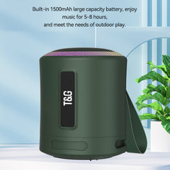 Altavoz Bluetooth portátil con luz LED T&G TG373