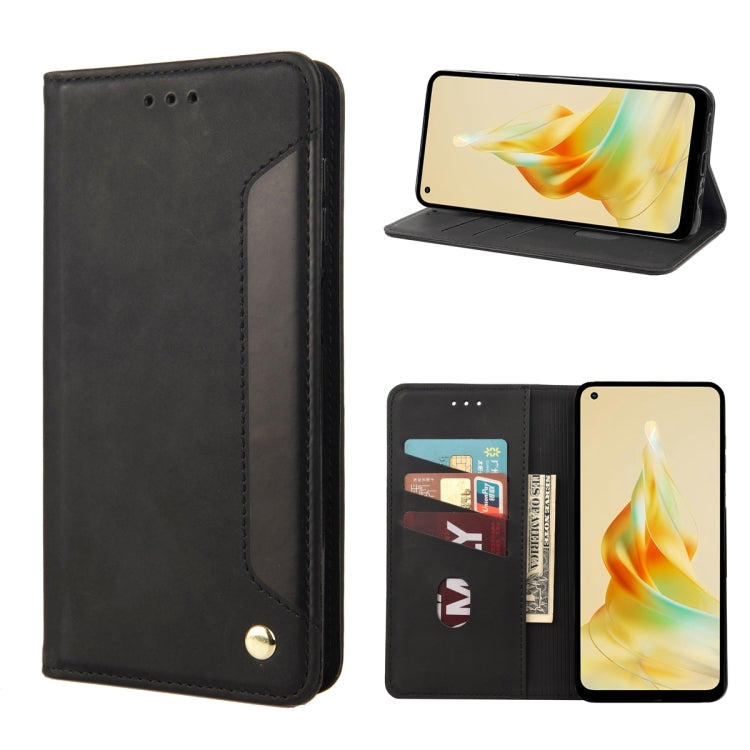 Estuche para teléfono de cuero con empalme d...
