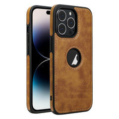 Estuche para teléfono con costuras de textur...