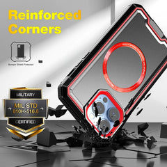 Armor Two-color MagSafe Magnético TPU + PC P...