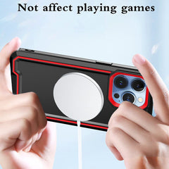 Armor Two-color MagSafe Magnético TPU + PC P...
