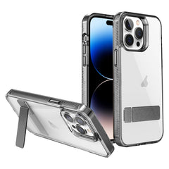 Estuche para teléfono con soporte transparen...