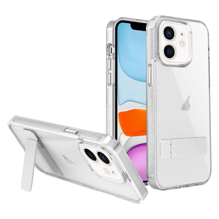 Estuche para teléfono con soporte transparen...