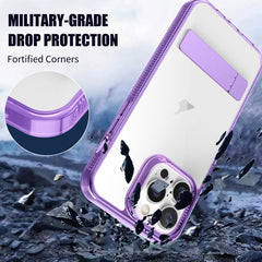 Estuche para teléfono con soporte transparen...