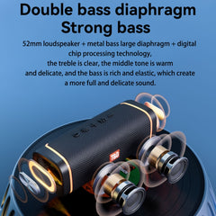 T&G TG375 Subwoofer de altavoz Bluetooth ina...