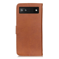 KHAZNEH Funda de cuero con tapa horizontal c...