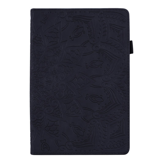 Estuche para tableta de cuero con tapa en re...