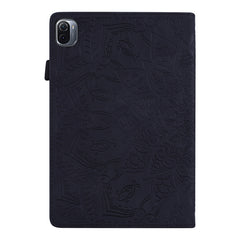 Estuche para tableta de cuero con tapa en re...