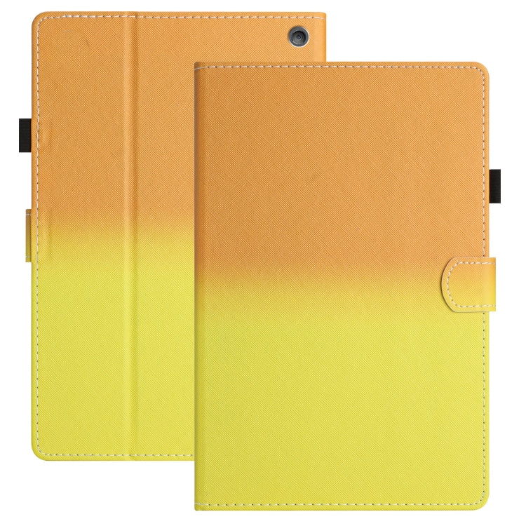 Estuche para tableta de cuero degradado con ...