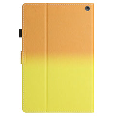 Estuche para tableta de cuero degradado con ...