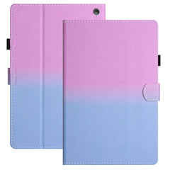 Estuche para tableta de cuero degradado con ...