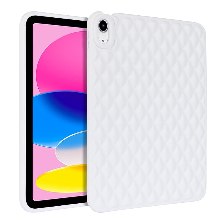 Funda de tableta de TPU rómbica             ...