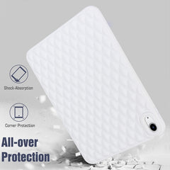 Funda de tableta de TPU rómbica             ...