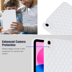 Funda de tableta de TPU rómbica             ...