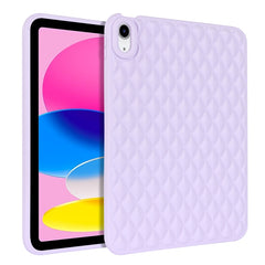 Funda de tableta de TPU rómbica             ...
