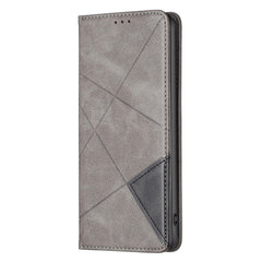 Estuche para teléfono de cuero magnético inv...