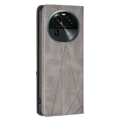 Estuche para teléfono de cuero magnético inv...