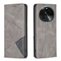 Estuche para teléfono de cuero magnético inv...