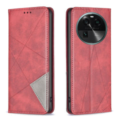 Estuche para teléfono de cuero magnético inv...
