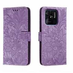 Funda de cuero para teléfono con tapa en rel...