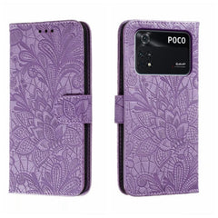 Funda de cuero para teléfono con tapa en rel...