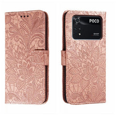 Funda de cuero para teléfono con tapa en rel...