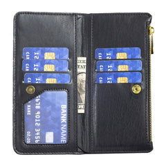 Estuche para teléfono con tapa de cuero tipo...