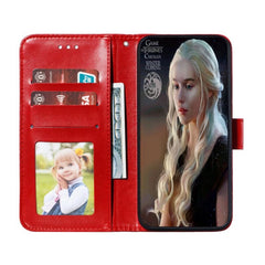 Estuche de cuero para teléfono con patrón de...
