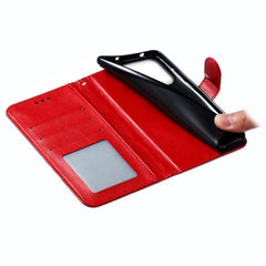 Estuche de cuero para teléfono con patrón de...